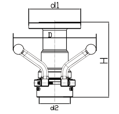 HOSE UNIT Фланец