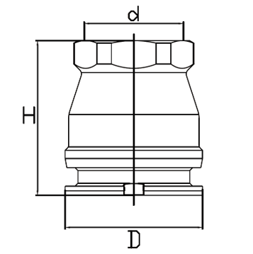 TANK UNIT-Male Внутренняя резьба BSPP (ISO-228)